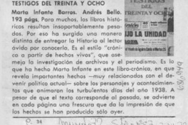 Testigos del treinta y ocho