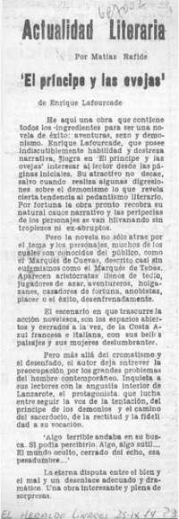 El príncipe y las ovejas"