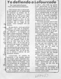 Yo defiendo a Lafourcade