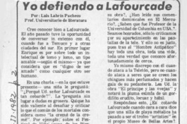 Yo defiendo a Lafourcade