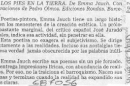 Los pies en la tierra.