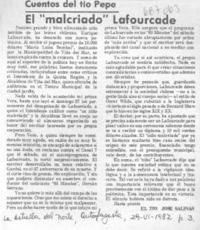 El "malcriado" Lafourcade