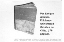 Los Principios generales del derecho.