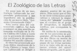 El zoológico de las letras.
