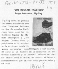 Los húsares trágicos".