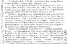 Testigos del treinta y ocho.