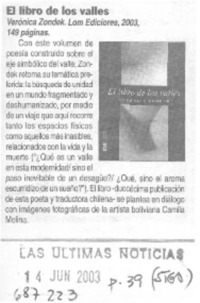 El Libro de los valles.