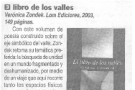 El Libro de los valles.