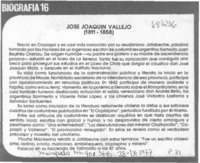 José Joaquín Vallejo (1811-1858)