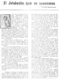 El Jotabeche que no conocimos