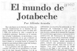 El mundo de Jotabeche