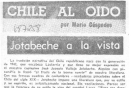 Jotabeche a la vista