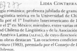 Lidia Contreras Figueroa.