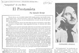 El prestamista
