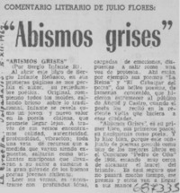 Abismos grises".