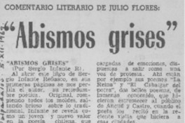 Abismos grises".