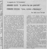 A propósito de "El prestamista".