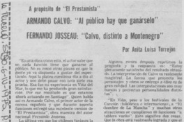 A propósito de "El prestamista".