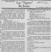 Los "Signos" de Jonás