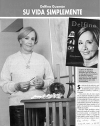Su vida simplemente: [entrevista]