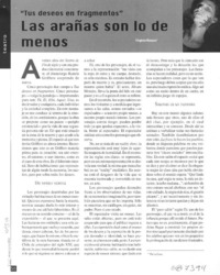 Las arañas son lo de menos