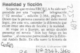 Realidad y ficción