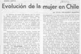 Evolución de la mujer en Chile