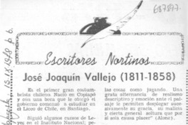 José Joaquín Vallejos (1811-1858)