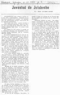 Juventud de Jotabeche