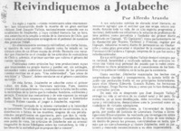 Reivindiquemos a Jotabeche