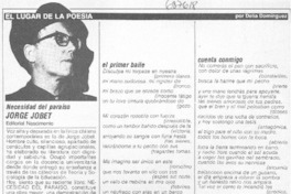 Necesidad del paraíso