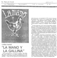 La Mano y la gallina.