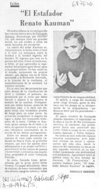 El estafador Renato Kauman