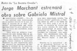 Tres estrenos teatrales muestran la obra de tres dramaturgos chilenos.