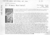 El himno nacional