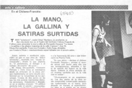 Josseau afirma y niega.