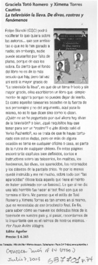 La televisión la lleva, de divas, rostros y fenómenos