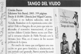 Tango del viudo