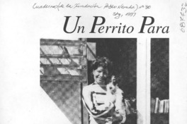 Un perrito para Pablo y Matilde.