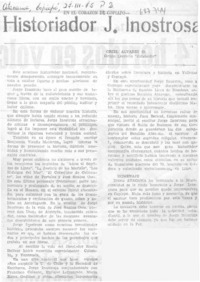 Historiador J. Inostrosa