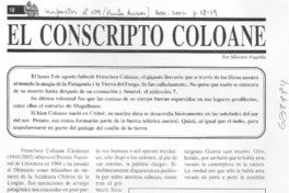 El conscripto Coloane