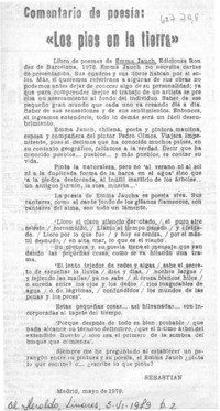 Los pies en la tierra