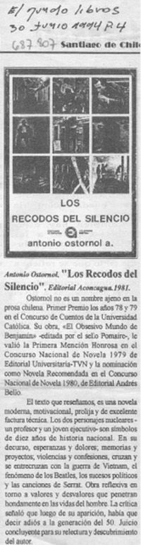 Los Recodos del silencio