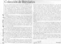 Colección de breviarios