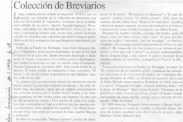 Colección de breviarios