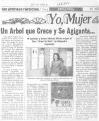 Un Árbol que crece y se agiganta--