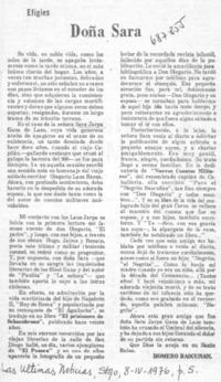 Doña Sara