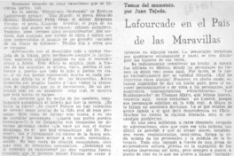 Lafourcade en el país de las maravillas