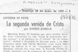 La segunda venida de Cristo