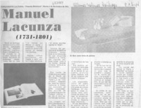 Manuel Lacunza.